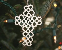 Cross ornament