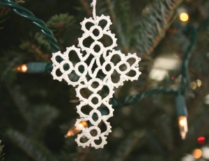 Cross ornament