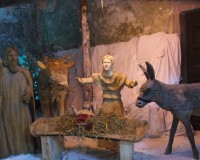 Wood Nativity