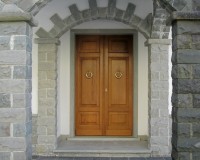 closed door